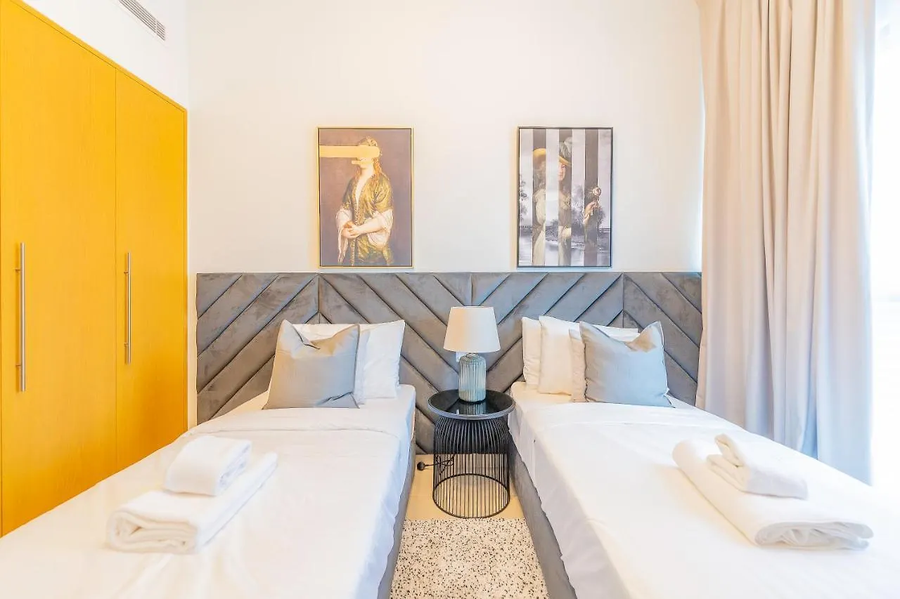 Spacious Art Deco Apt With Burj & Canal Views Dubai Forenede Arabiske Emirater