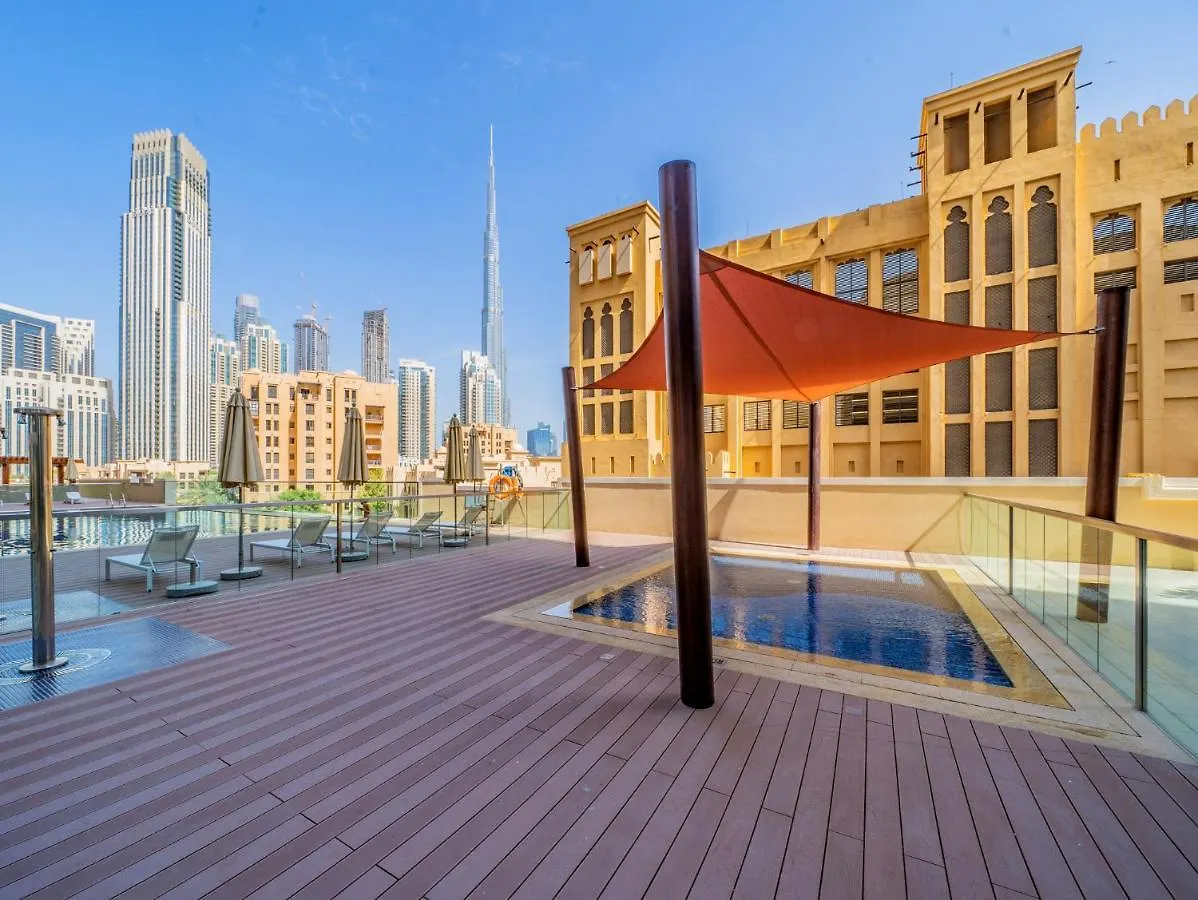 Spacious Art Deco Apt With Burj & Canal Views Dubai Lejlighed